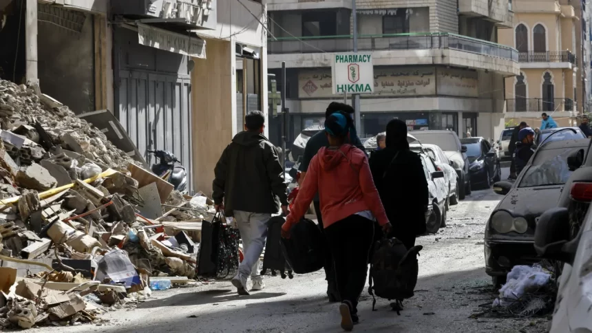 mais-de-130-mil-deixam-o-libano-rumo-a-siria-apos-escalada-da-guerra