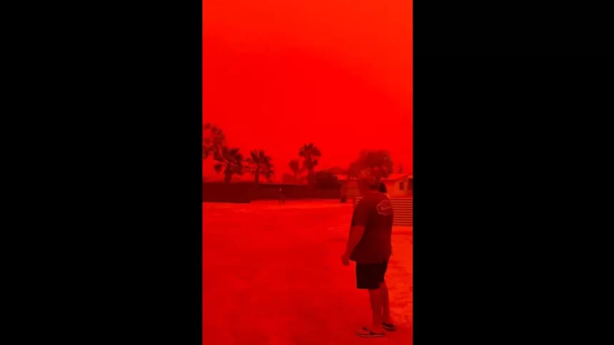 ciclone-deixa-ceu-da-australia-com-“tom-vermelho-assustador”.-veja