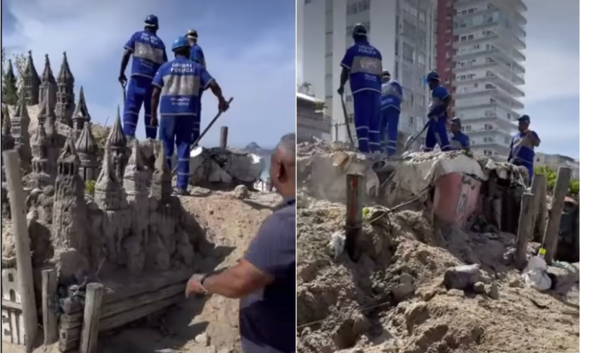 tradicional-castelo-de-areia-da-praia-da-barra,-marca-do-bairro-ha-30-anos,-e-demolido-pela-seop