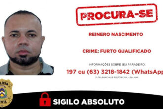 policia-civil-procura-suspeito-com-mandado-de-prisao-por-furto-qualificado-e-possivel-ligacao-com-organizacao-criminosa-em-palmas