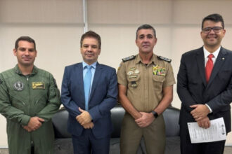 pmto-fortalece-articulacao-institucional-com-o-ministerio-da-justica-e-trata-da-incorporacao-de-aeronave-historica