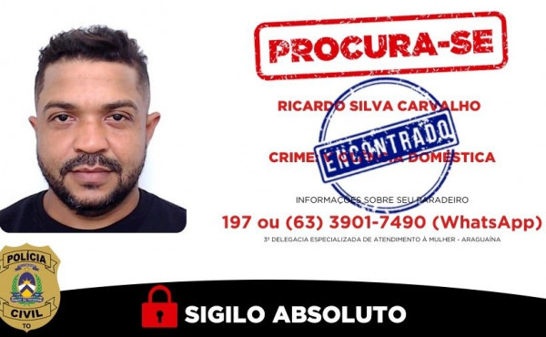 foragido-por-crimes-de-violencia-domestica-e-descumprimento-de-medidas-protetivas-em-araguaina-e-localizado-em-guarai-–-ssp-to