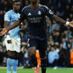 liga-dos-campeoes:-vini-junior-marca-dois-e-real-despacha-city