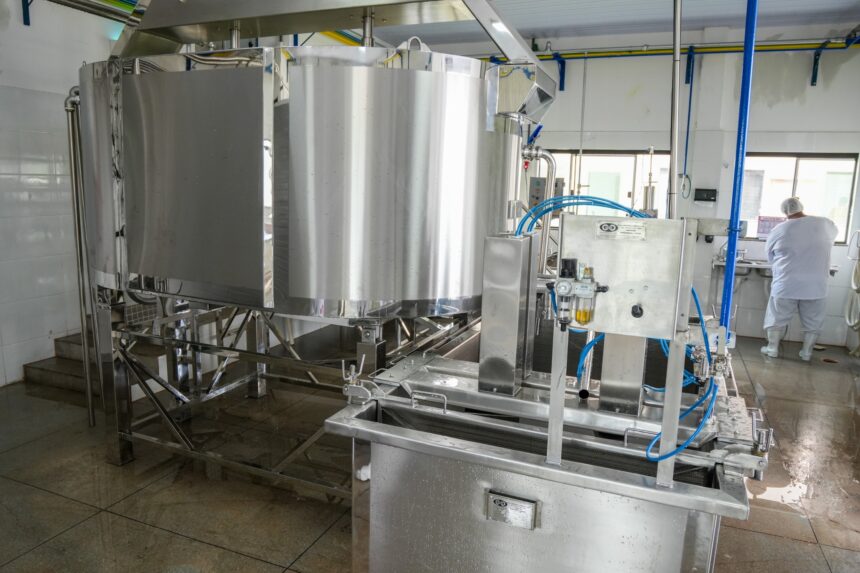 laticinio-municipal-de-araguaina-entra-em-operacao-para-producao-de-leite,-queijo-e-iogurte