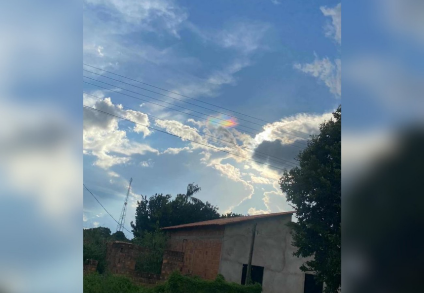‘mancha-colorida’-no-ceu-intriga-moradora-no-interior-do-tocantins;-veja
