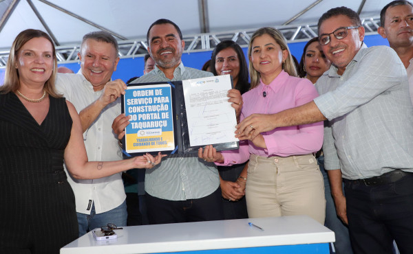 governador-wanderlei-barbosa-assina-ordem-de-servico-para-construcao-do-portal-de-taquarucu-e-pavimentacao-da-via-de-acesso-ao-distrito,-fortalecendo-o-turismo-regional-–-secom-to