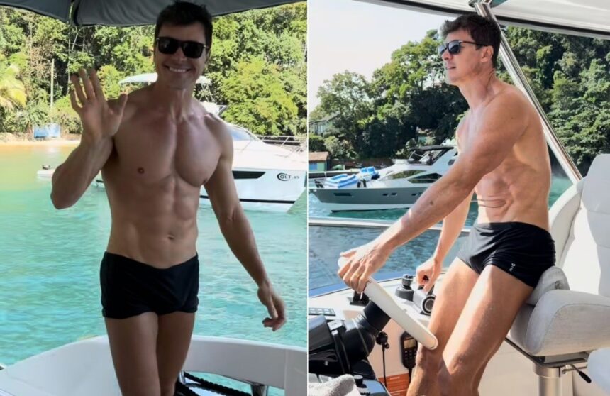 rodrigo-faro-compartilha-video-de-sunga-e-recebe-elogios-de-internautas:-‘nao-tem-50-anos-nunca’