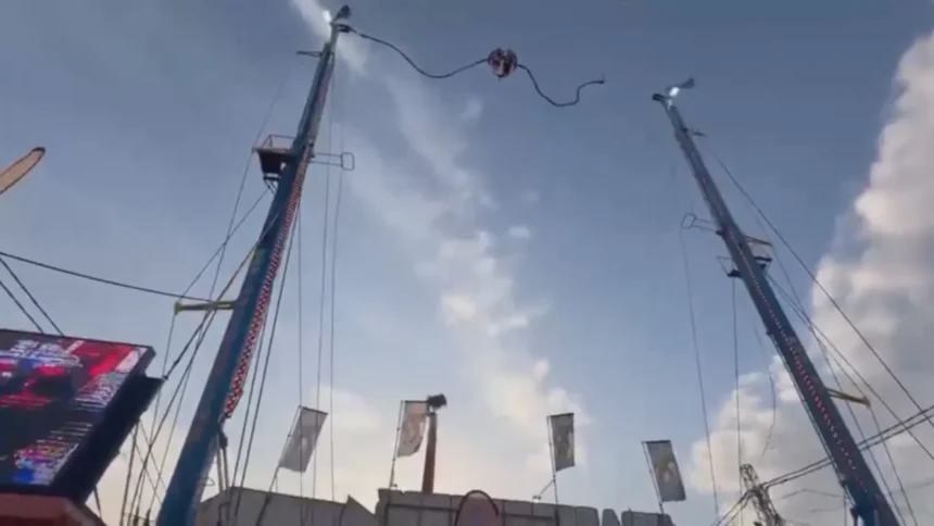cabo-se-rompe-em-brinquedo-e-deixa-feridos-em-parque-na-espanha;-veja