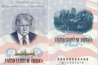 eua-vao-emitir-passaportes-comemorativos-com-rosto-e-assinatura-de-trump