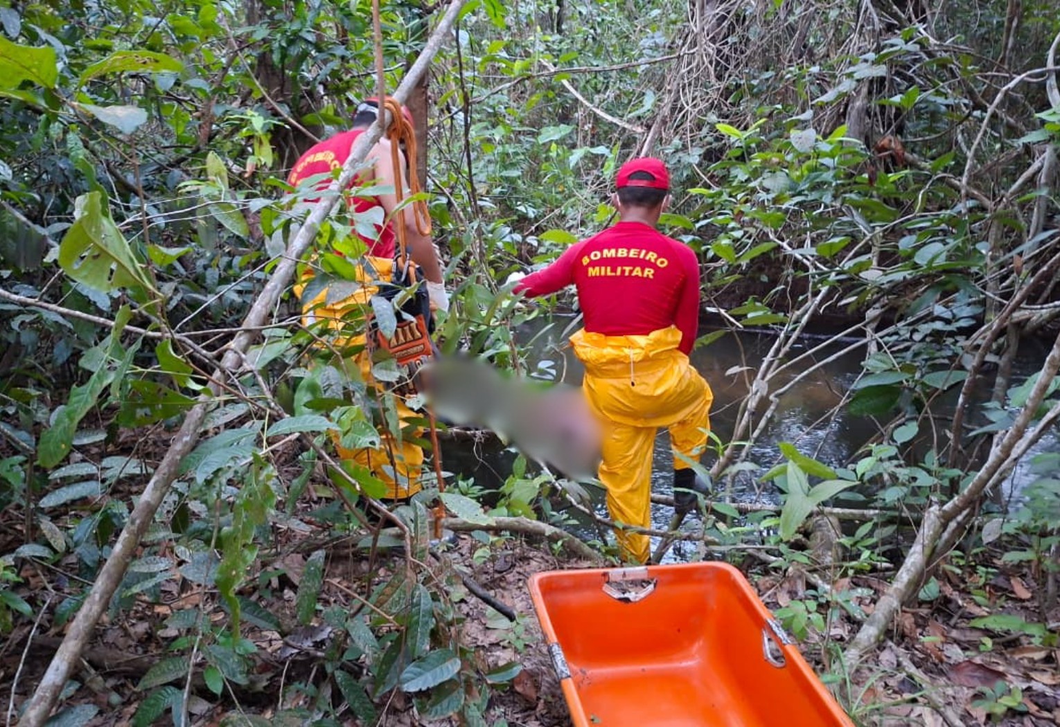 pescadores-encontram-corpo-em-decomposicao-preso-a-galhos-em-rio-no-to,-dizem-bombeiros