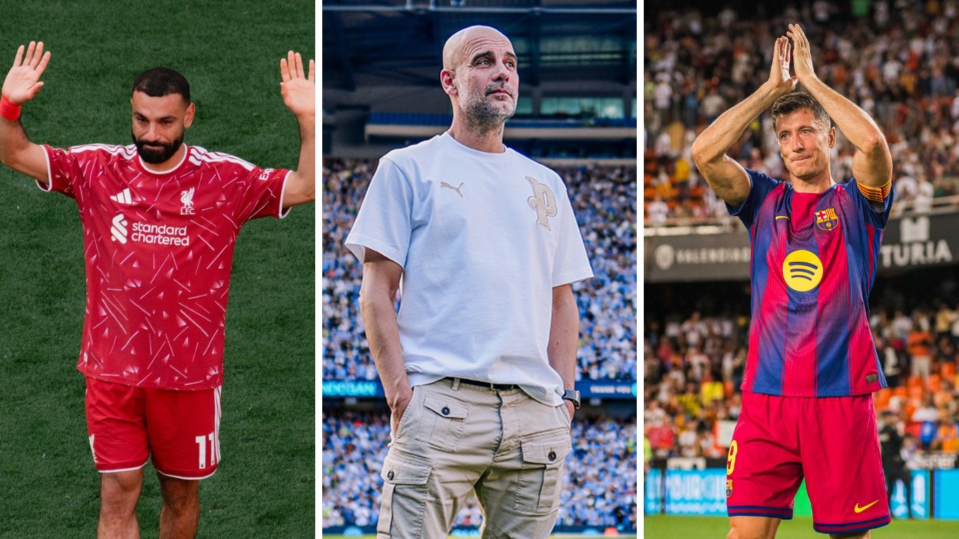 salah,-guardiola-e-lewandowski:-veja-como-foram-as-principais-despedidas-deste-fim-de-semana-na-europa