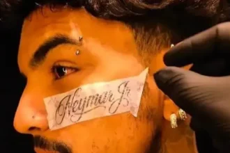 fa-tatua-nome-de-neymar-no-rosto-apos-convocacao-para-a-copa