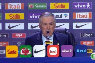 ancelotti-admite-que-diferenca-nas-atuacoes-de-cada-tempo-criaram-duvida-sobre-esquema-tatico-da-selecao