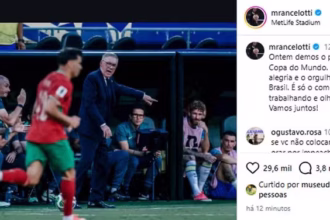 ancelotti-exalta-a-‘alegria-e-o-orgulho’-de-representar-a-selecao-brasileira-apos-estreia-com-empate-na-copa-do-mundo