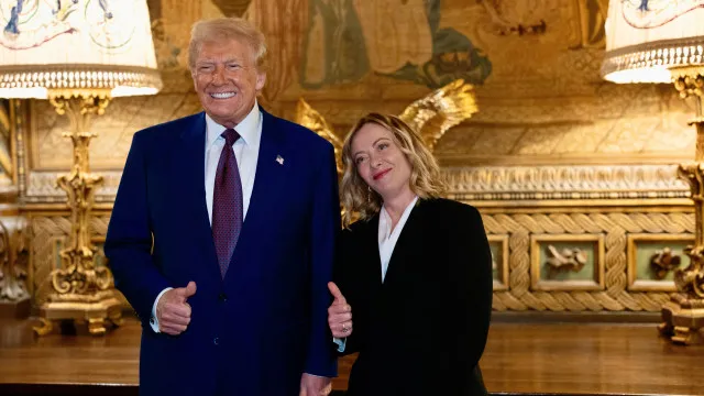 trump-diz-que-meloni-“implorou”-por-foto-para-“melhorar-a-popularidade”