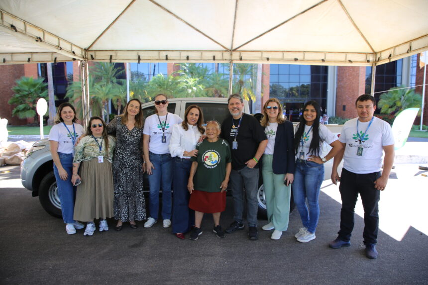 6o-drive-thru-da-coleta-solidaria-encerra-junho-ambiental-com-recorde-de-arrecadacao,-quase-6-toneladas-de-materiais-reciclaveis