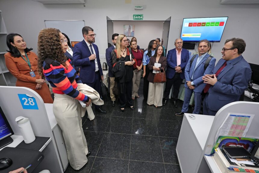 tjto-realiza-visitas-tecnicas-aos-tribunais-de-ms-e-mt-para-conhecer-boas-praticas-e-aprimorar-as-centrais-de-processamento-eletronico