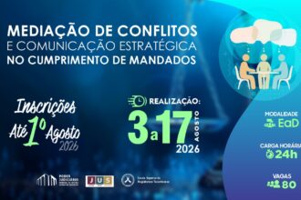 oficiais-e-oficialas-de-justica-do-poder-judiciario-tocantinense-podem-se-inscrever-em-curso-sobre-mediacao-de-conflitos