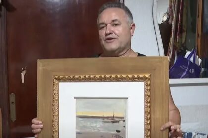 turista-encontra-quadro-abandonado-em-rua,-leva-para-casa-e-descobre-que-ele-vale-r$-880-mil