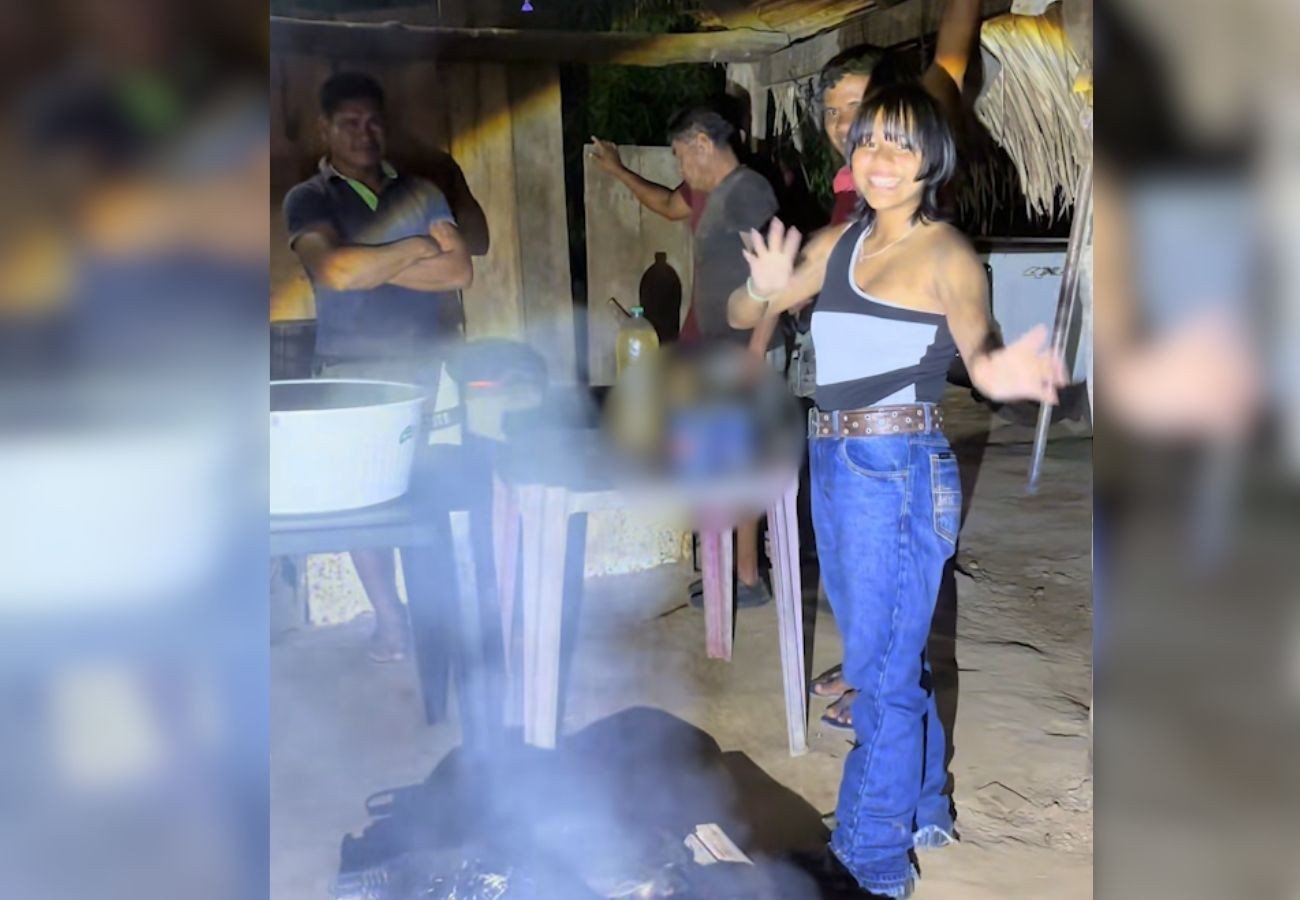 adolescente-indigena-celebra-aniversario-de-15-anos-com-comida-tradicional-e-forro-em-aldeia-no-to