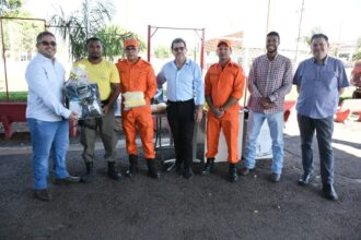prefeitura-de-gurupi-entrega-equipamentos-de-protecao-para-reforcar-seguranca-de-brigadistas-e-equipe-do-viveiro-de-mudas
