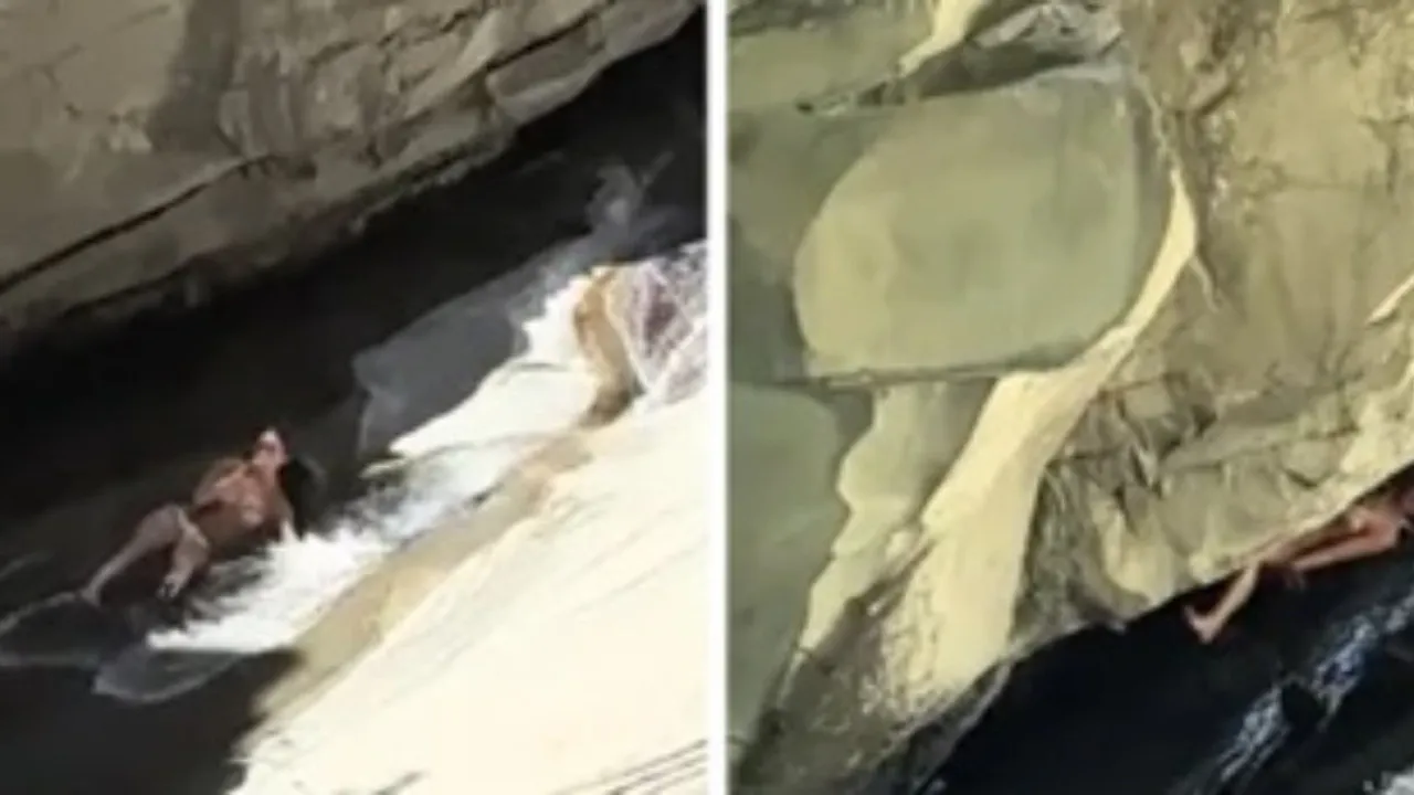 mulher-perde-controle-em-toboagua-natural-e-se-choca-contra-pedras-nos-eua