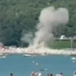 video-mostra-queda-de-drone-que-matou-sete-pessoas-em-praia-na-russia