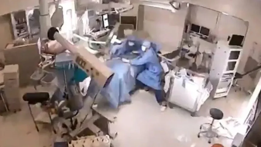 medicos-sao-surpreendidos-por-terremoto-e-protegem-paciente-em-cirurgia