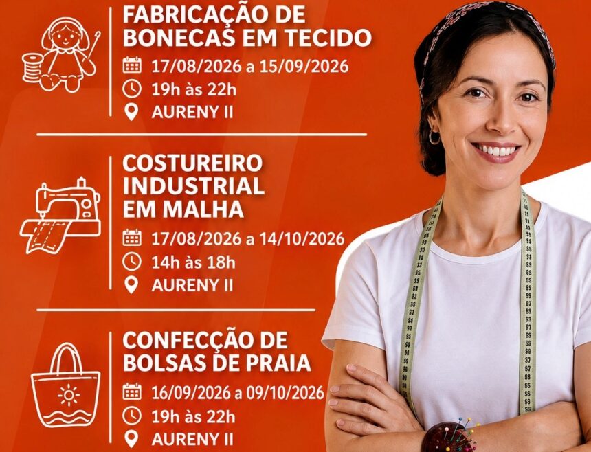 cursos-gratuitos-de-costura-industrial,-fabricacao-de-bonecas-e-de-bolsas-de-praia-seguem-com-vagas-disponiveis