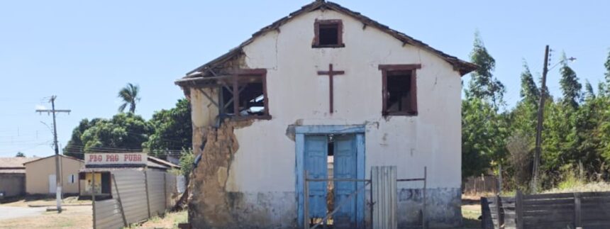 acao-do-mpto-requer-medidas-urgentes-para-evitar-desabamento-de-igreja-do-seculo-xviii-em-chapada-da-natividade