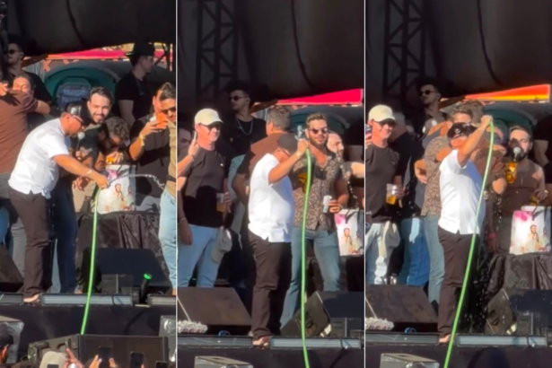 sertanejo-henrique-e-xand-aviao-aliviam-o-calor-com-banho-no-palco-durante-show-em-palmas;