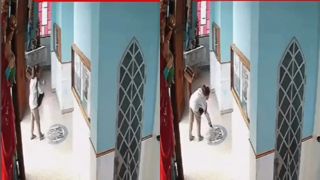 mulher-invade-igreja-e-joga-fezes-sobre-cruz-no-interior-de-sp;-veja