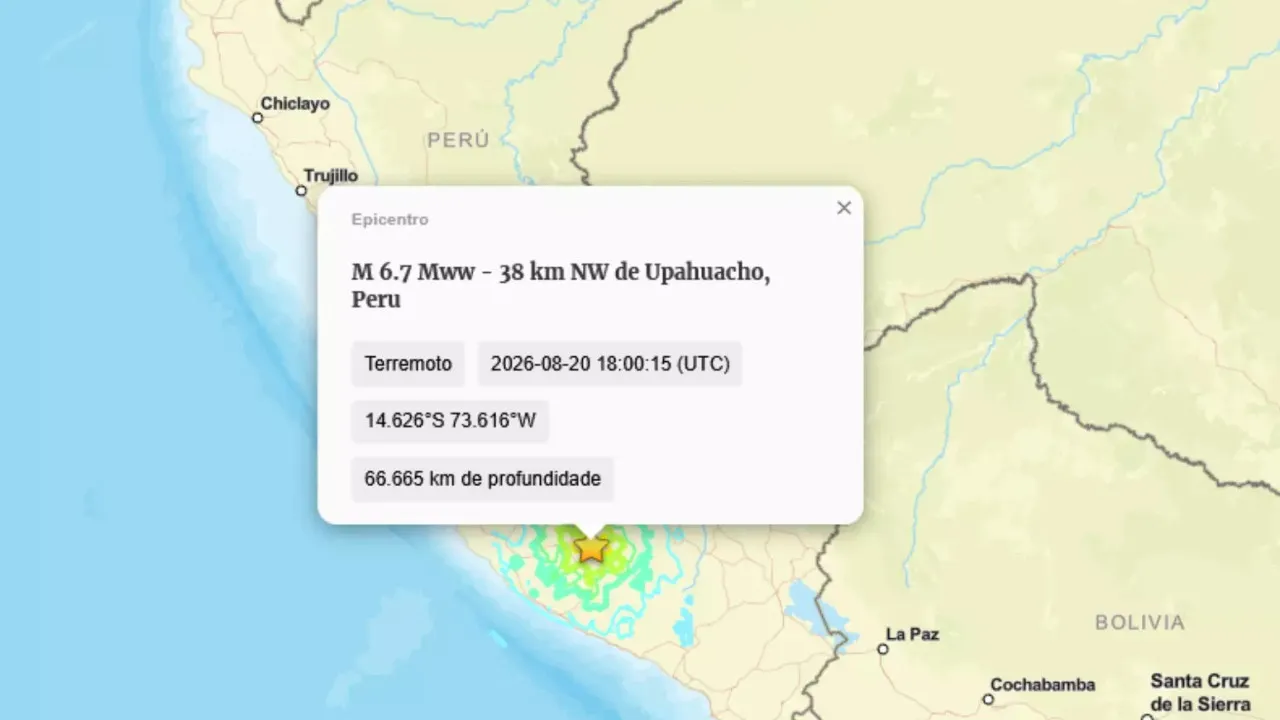 terremoto-de-magnitude-6,7-atinge-o-peru-e-e-sentido-em-varias-regioes
