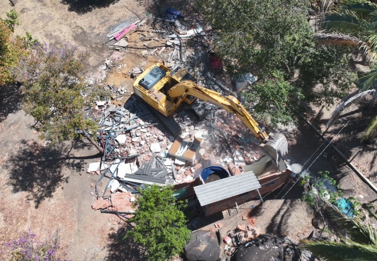 casas,-pousada-e-chacaras-viram-entulho-as-margens-do-lago-de-usina-no-to;-veja-o-que-restou-apos-demolicoes