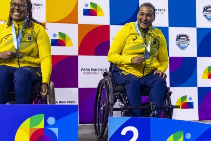 parapan-pacifico-de-natacao:-brasil-estreia-com-medalhas-e-recorde