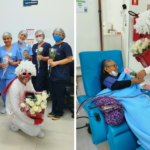 artista-de-rua-entrega-60-rosas-a-pacientes-de-clinica-em-palmas-e-diz:-‘uma-flor-pode-iluminar-o-dia’