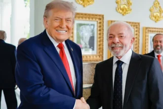 sem-nomear-lula,-trump-diz-ter-boa-relacao-com-o-brasil-e-cita-influencia-dos-eua-em-eleicoes-na-america-latina