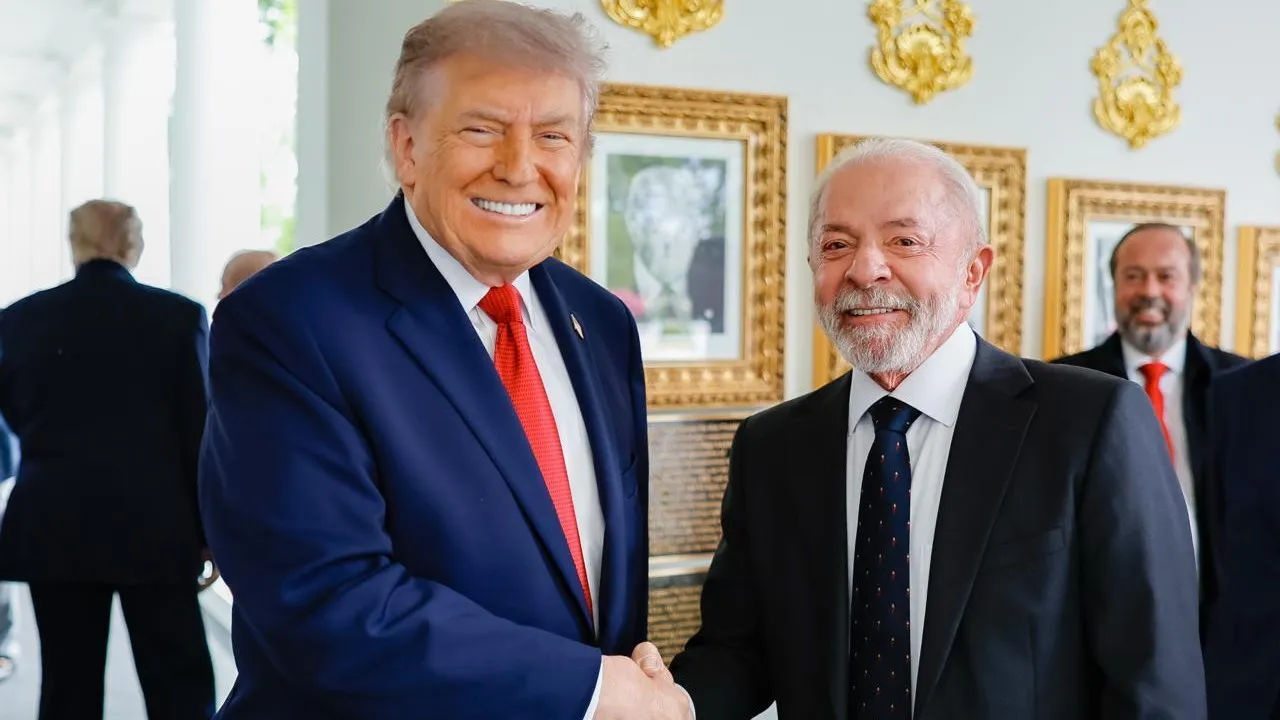 sem-nomear-lula,-trump-diz-ter-boa-relacao-com-o-brasil-e-cita-influencia-dos-eua-em-eleicoes-na-america-latina