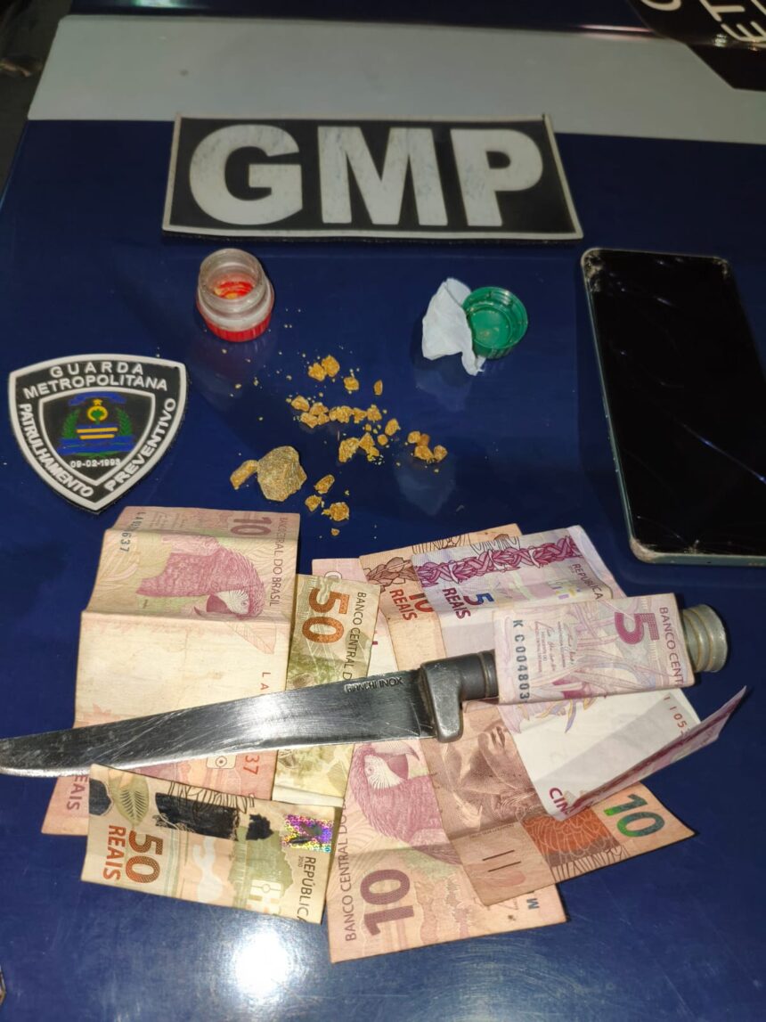guarda-metropolitana-recupera-motocicleta-furtada-e-prende-mulher-por-trafico-de-drogas-em-palmas