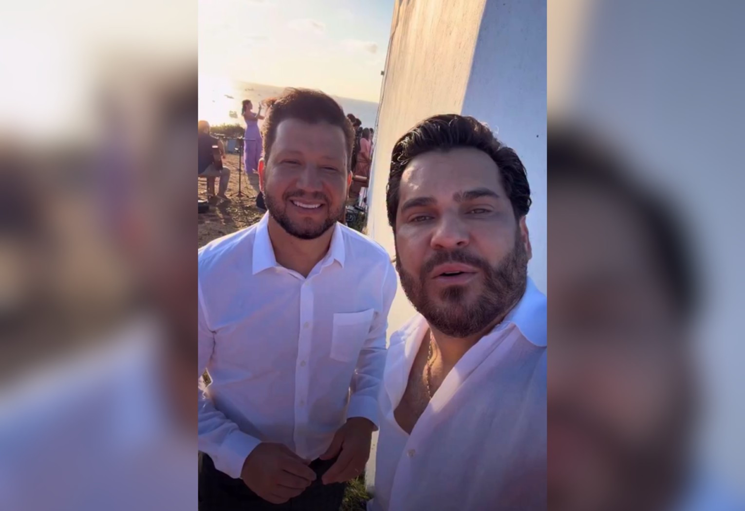 cleber-e-cauan-contam-como-noiva-foi-surpreendida-pela-dupla-em-casamento-em-fernando-de-noronha;