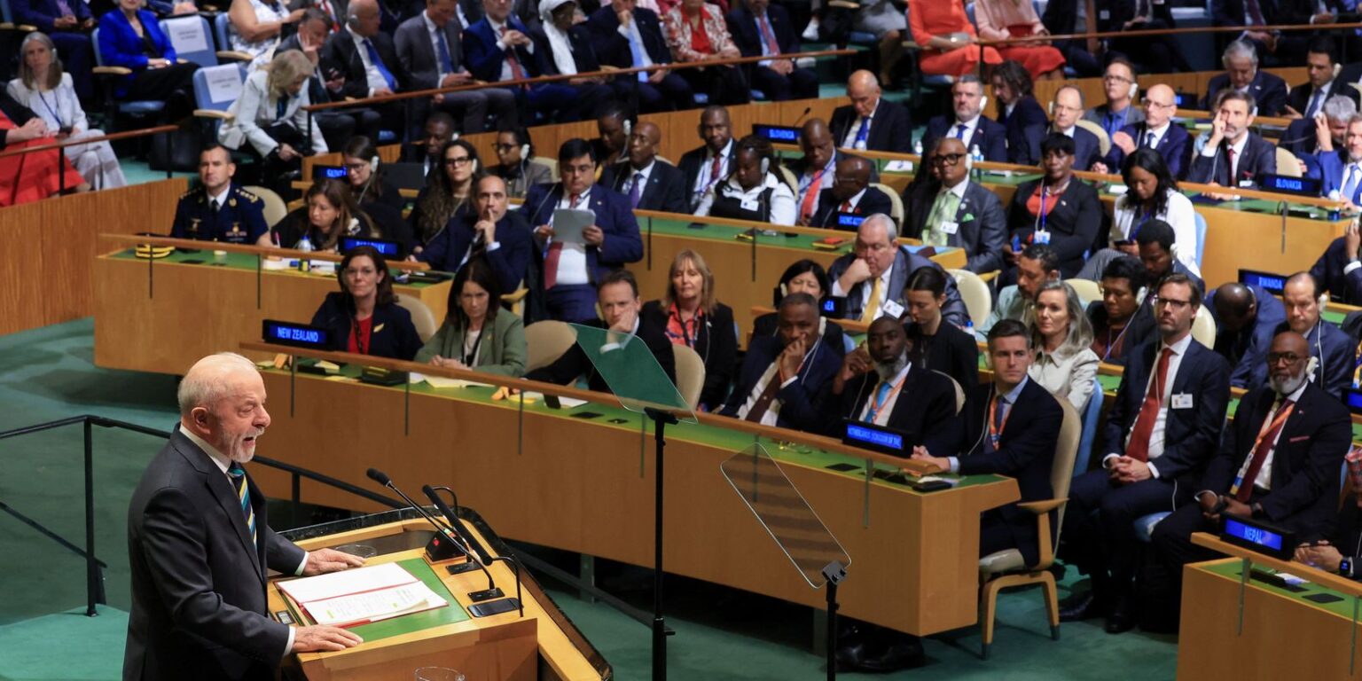 “o-brasil-nao-cabe-no-quintal-de-ninguem”,-diz-lula-em-discurso-na-onu