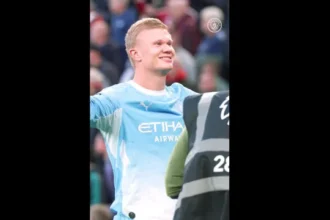 haaland-marca-contra-o-liverpool-e-comemora-com-torcida-do-city;-veja