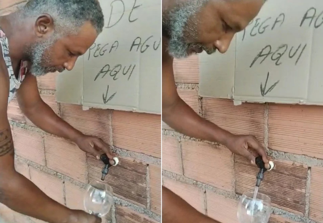 morador-instala-torneira-em-muro-de-casa-e-disponibiliza-agua-para-vizinhos-durante-crise-hidrica-no-interior-do-to;