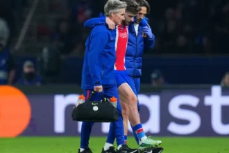 kvaratschelia-rompe-ligamento-e-perde-temporada-no-psg;-marquinhos-e-dembele-sao-outras-baixas