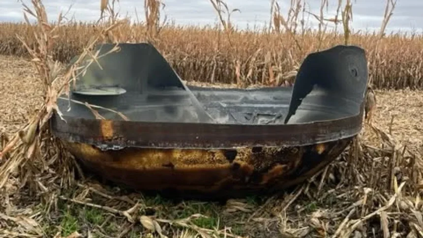 objeto-espacial-cai-em-campo-de-milho-e-assusta-moradores-no-minnesota