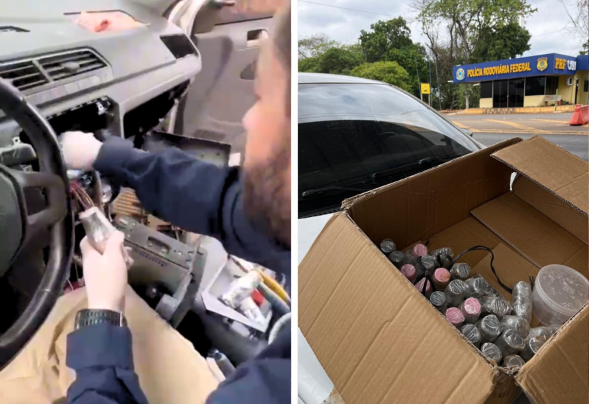 policia-apreende-mais-de-40-kg-de-mercurio-transportados-clandestinamente-em-painel-de-carro
